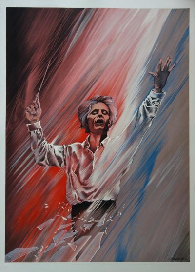 Pierre-Jean COUARRAZE : 14 Juillet : Marseillaise - Lithographie originale signée 2