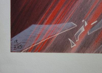 Pierre-Jean COUARRAZE : 14 Juillet : Marseillaise - Lithographie originale signée 2