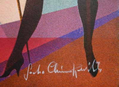 Sacha CHIMKEVITCH : Jazz, Ginger - Lithographie originale signée 2