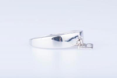 Bague BALMAIN en or blanc 18 ct 2