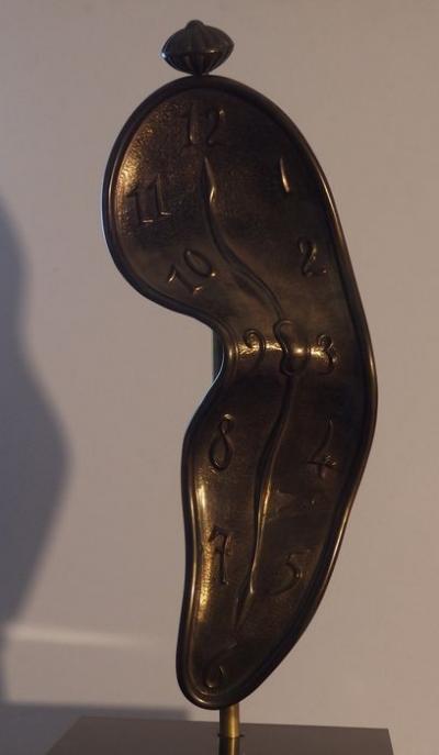 Salvador Dali : La Montre Molle - Sculpture originale signée 2