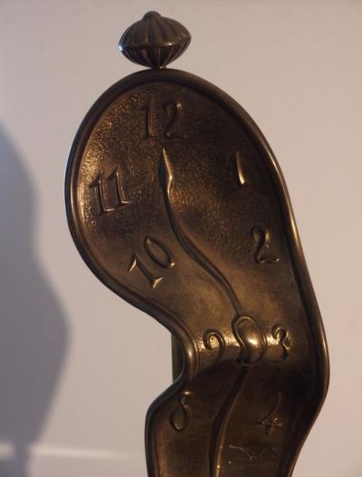Salvador Dali : La Montre Molle - Sculpture originale signée 2