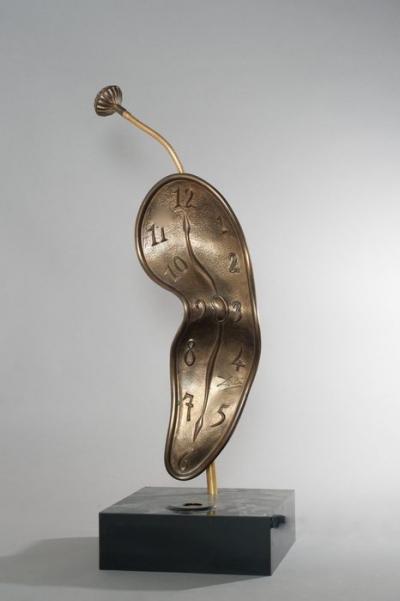 Salvador Dali : La Montre Molle - Sculpture originale signée 2