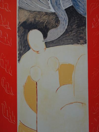 Henri MATISSE (d’après) : Léda et le Cygne - Lithographie - Maeght 1969 2