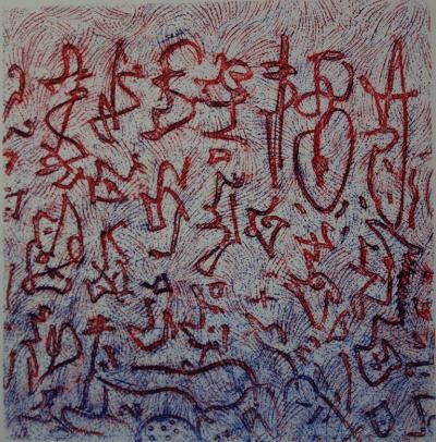 Max ERNST: Surprises du Chance, Writings - Original lithograph 1971 2