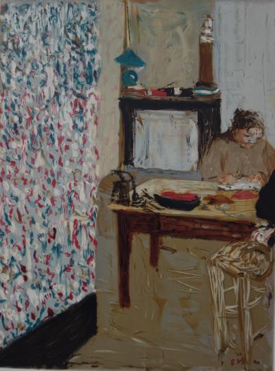 Edouard VUILLARD : Scène d’intérieur - Lithographie signée 2