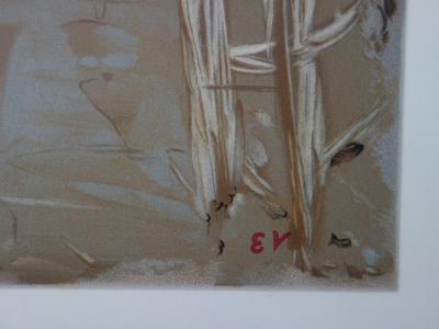 Edouard VUILLARD : Scène d’intérieur - Lithographie signée 2