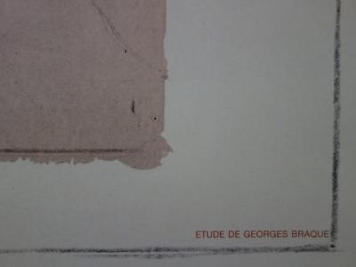 Georges BRAQUE : René Char, Composition aux oiseaux - Lithographie - Maeght 1971 2