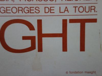 Georges BRAQUE : René Char, Composition aux oiseaux - Lithographie - Maeght 1971 2