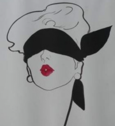 René Gruau  - Rouge baiser - Lithographie signée et  justifiée au crayon 2