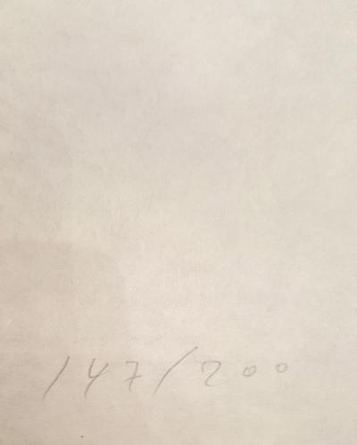 Jaume PLENSA - NOMADE - Lithographie originale signée - 200 ex 2