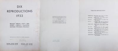 Jeanne BUCHER - Portfolio de 1933  «Public Librairy Brookline Mass». 2