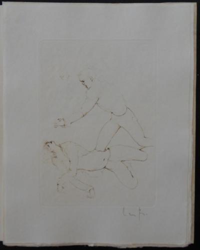 Leonor FINI - Sur scène - Gravure originale signée 2