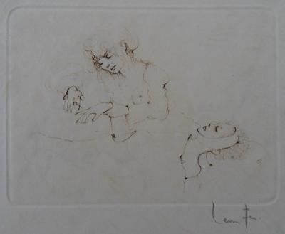 Leonor FINI - The Beautician, original signed engraving 2