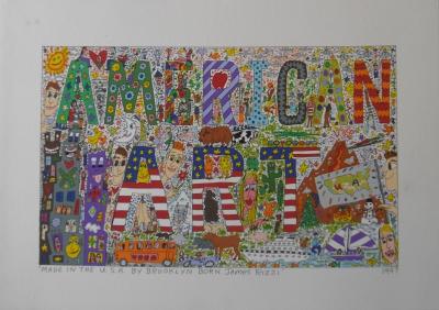 James RIZZI - Made in U.S.A, 1997 - Lithographie 2