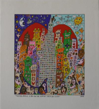 James RIZZI - The Big Apple, 1999 - Print on canvas 2