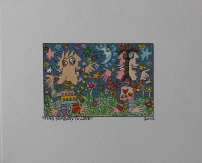 James RIZZI  - Find Somebody to love, 2002 - Lithographie 2