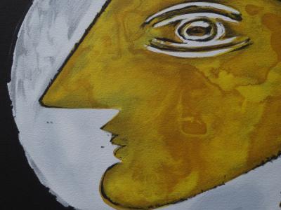 Georges BRAQUE  (d’après) - Profil grec - Lithographie signée 2