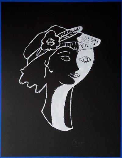 Georges BRAQUE - Elle et lui - Lithographie signée