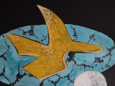 Georges BRAQUE (d’après) - Oiseau céleste - Lithographie signée 2