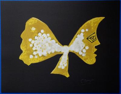 Georges BRAQUE (d’après) - Sélène - Lithographie signée