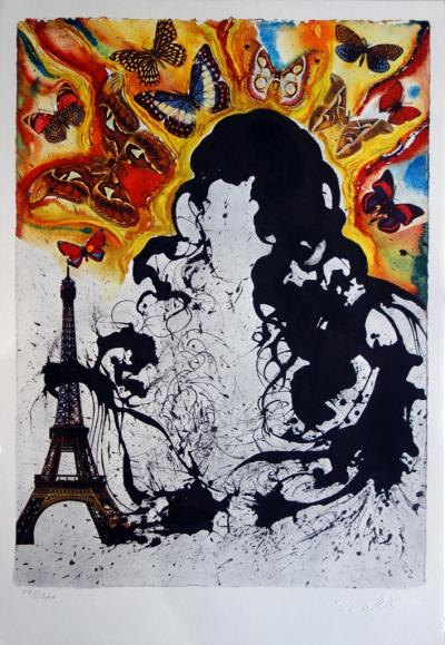 Salvador DALI : Suite Papillon, SNCF, 6 lithographies signées (Petits modèles) 2