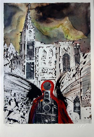 Salvador DALI : Suite Papillon, SNCF, 6 lithographies signées (Petits modèles) 2