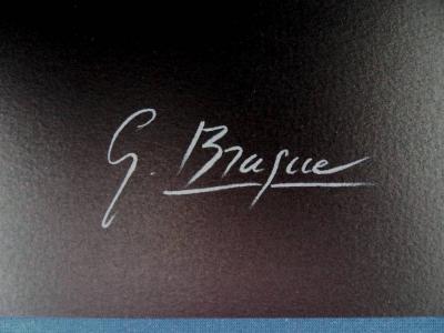 Georges BRAQUE (d’après) - Oiseau céleste - Lithographie signée 2