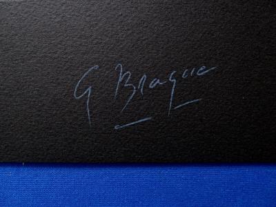 Georges BRAQUE  (d’après) - Profil grec - Lithographie signée 2