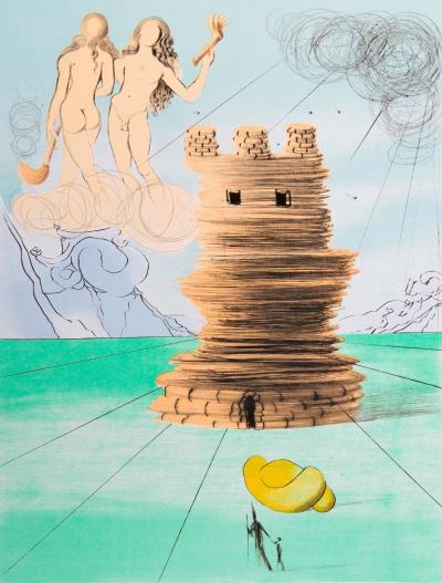 Salvador Dali - Siméon - Lithographie 2