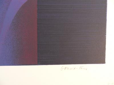 GARCIA-FONS - Femme à la rose - Lithographie signée 2