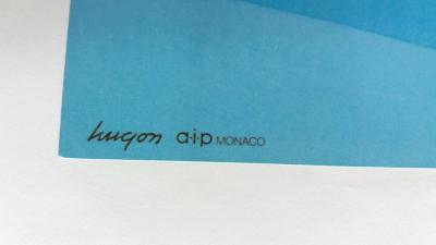 Roland Hugon -  35e Grand Prix Monaco, 1977 - Affiche d’époque 2