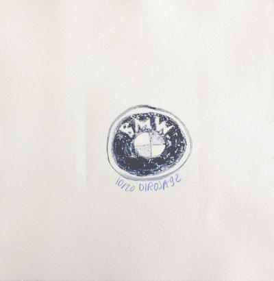 Hervé DI ROSA - BMW, 1992 - Lithographie signée au crayon 2