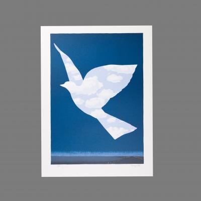 René MAGRITTE (1898-1967) - L’Oiseau de Ciel 2