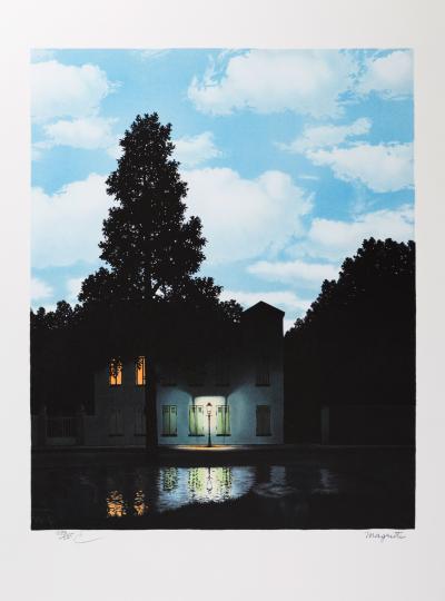 René MAGRITTE (1898-1967) - L’Empire des Lumières 2