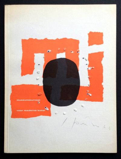 Lucio Fontana - Journal du Musée, série 9 no 5/6, 1964- couverture perforée crée par Fontana 2