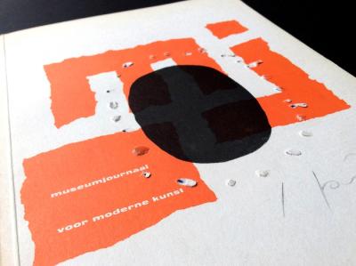 Lucio Fontana - Journal du Musée, série 9 no 5/6, 1964- couverture perforée crée par Fontana 2