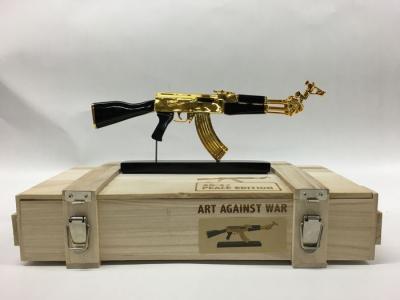 Ray coster Art against war  AK47 2