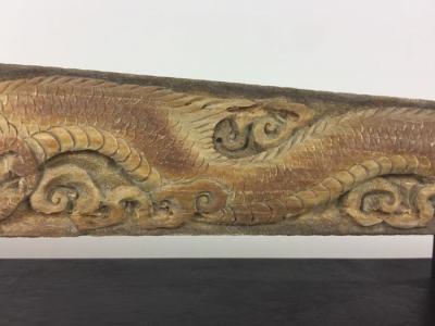 Rostre d’espadon sculpté avec motifs de Dragon et Phoenix – Xiphias Gladius – (Espèces non citées) 2