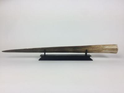 Rostre d’espadon sculpté avec motifs de Dragon et Phoenix – Xiphias Gladius – (Espèces non citées) 2