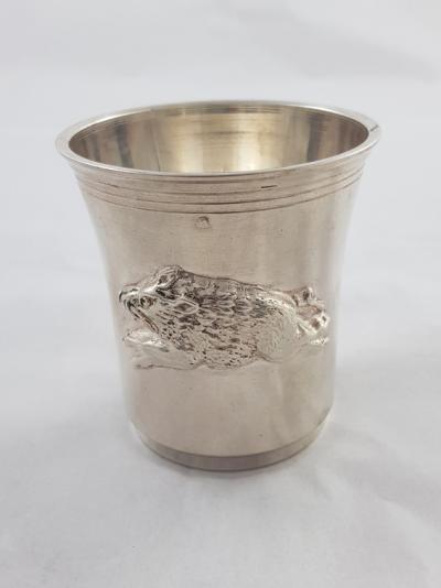 Timbale en argent massif 2