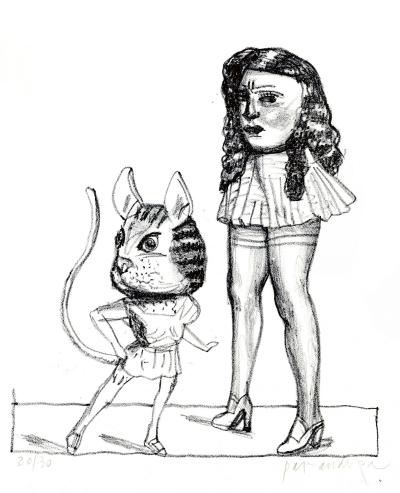 Pat ANDREA - Sans titre, 2016 - Lithographie signée au crayon 2