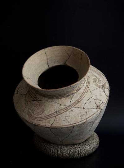 Vase Thaïlande, Ban Chiang Vase à décor géométrique 2