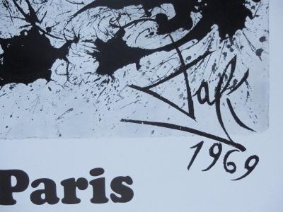 Salvador DALI : Paris - SNCF (Grand modèle) - Lithographie originale signée 2