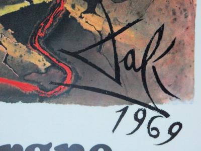Salvador DALI, Butterfly series, SNCF - 6 signed lithographs (big size models) 2
