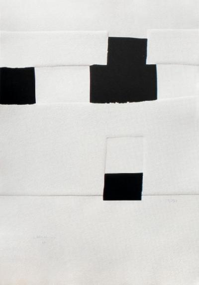 Eduardo CHILLIDA - Jeux olympiques, 1992 - Grande sérigraphie originale signée au crayon