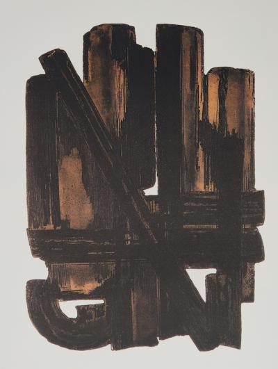 Pierre SOULAGES - L’oeuvre gravé Eau-forte n°9 2