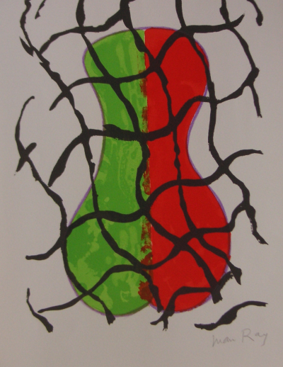 Man Ray ’’ Dos de femme’’ 1972 - Lithographie  originale signée au crayon 2