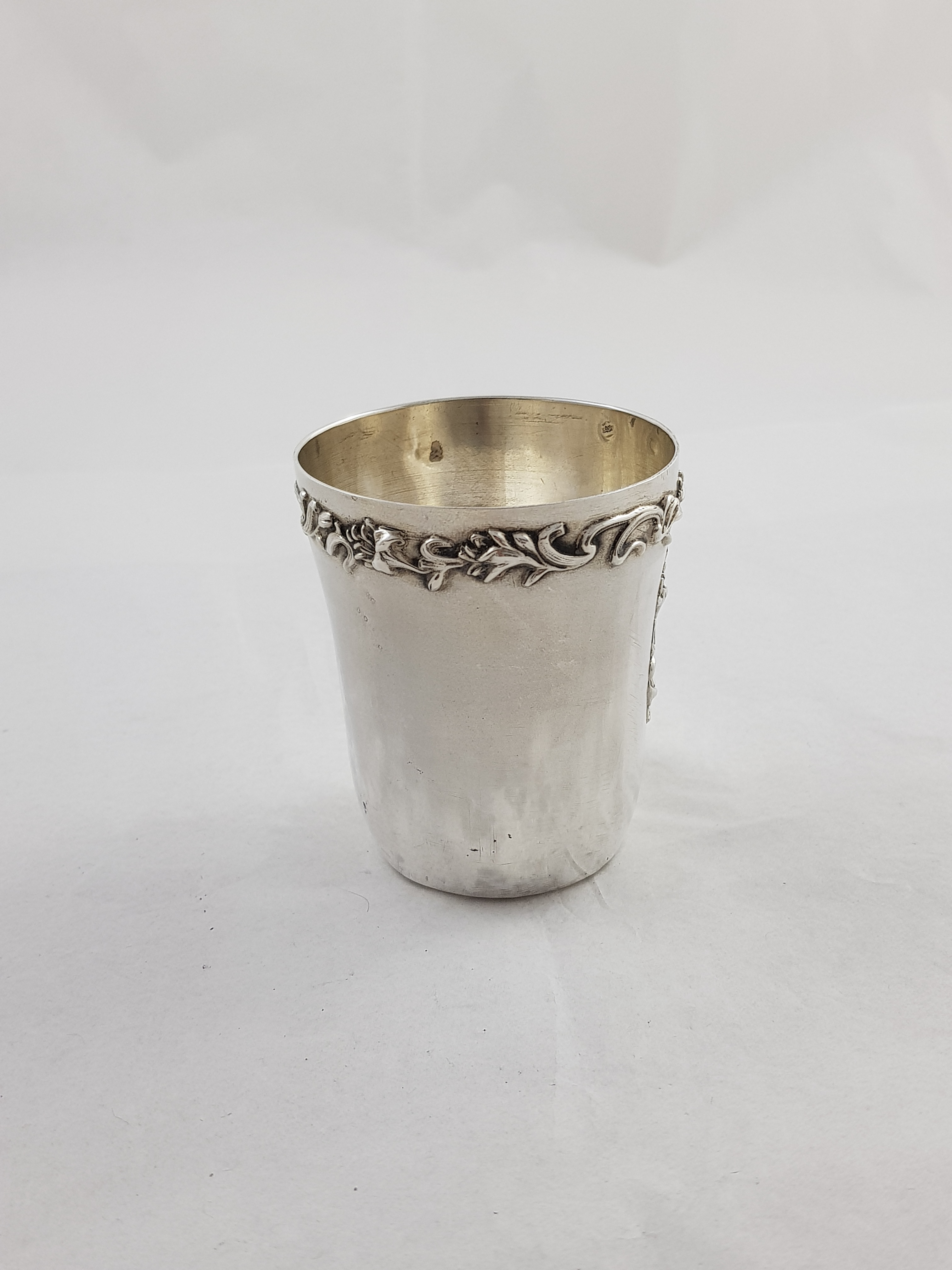 Timbale en argent massif °titre poinçon Minerve Arts de la table