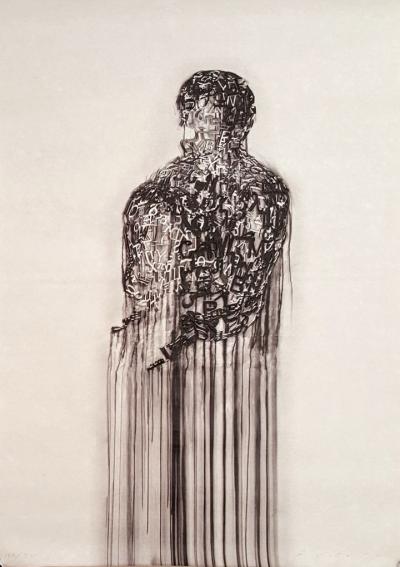 Jaume PLENSA - NOMADE - Lithographie originale signée - 200 ex 2